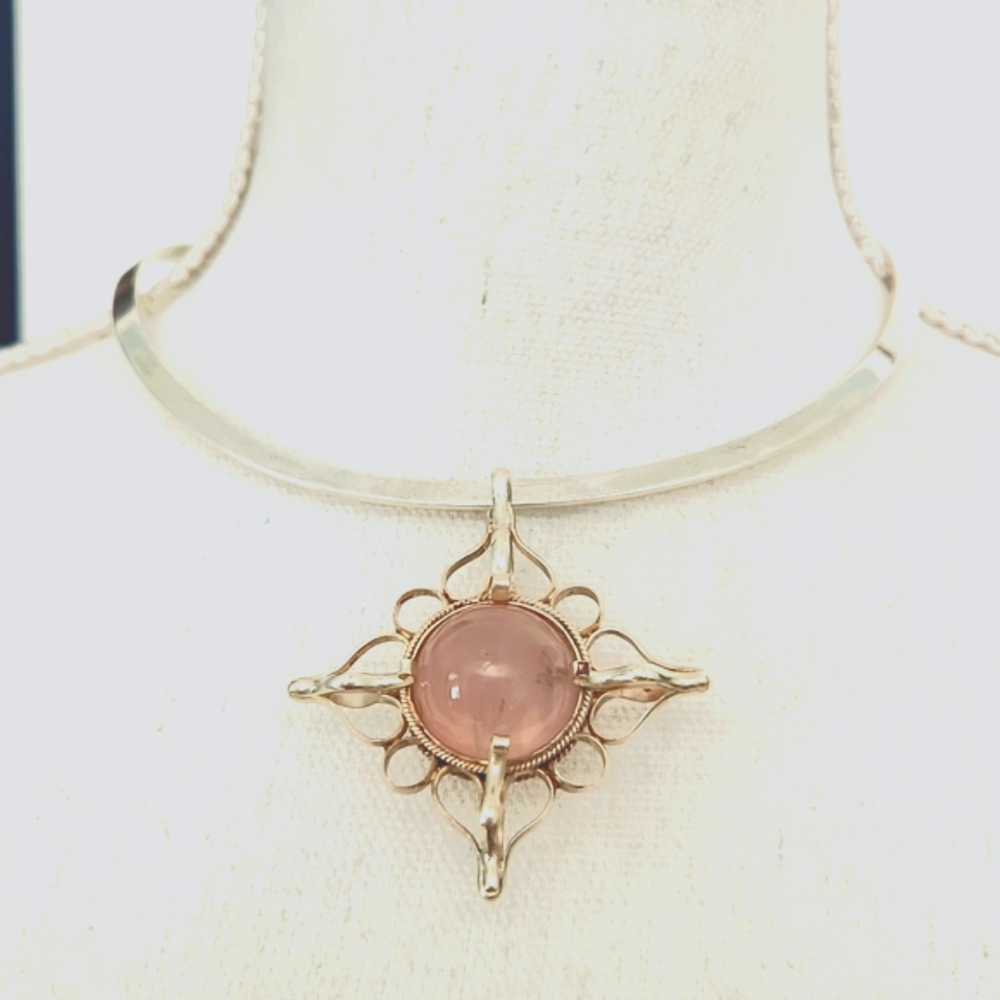 Silver Choker 925 with Pendant